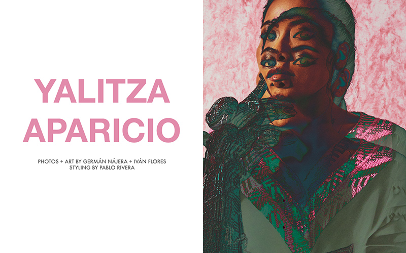 Yalitza Aparicio photographed by Germán Nájera + Iván Flores