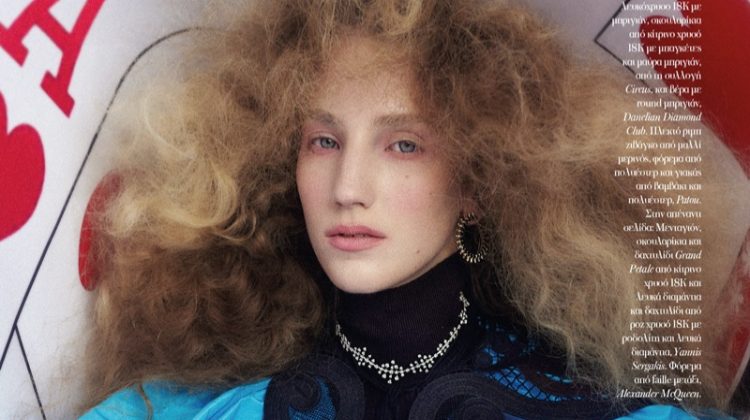 Anna Tihonchuik Channels ‘Alice in Wonderland’ for Vogue Greece
