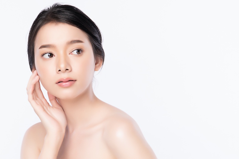 Asian Woman Skin Clear Beauty