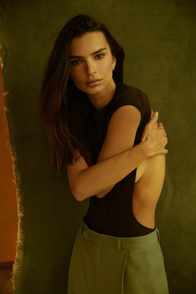 Emily Ratajkowski talks to the magazine about her new book. Photo Credit: Austin Hargrave