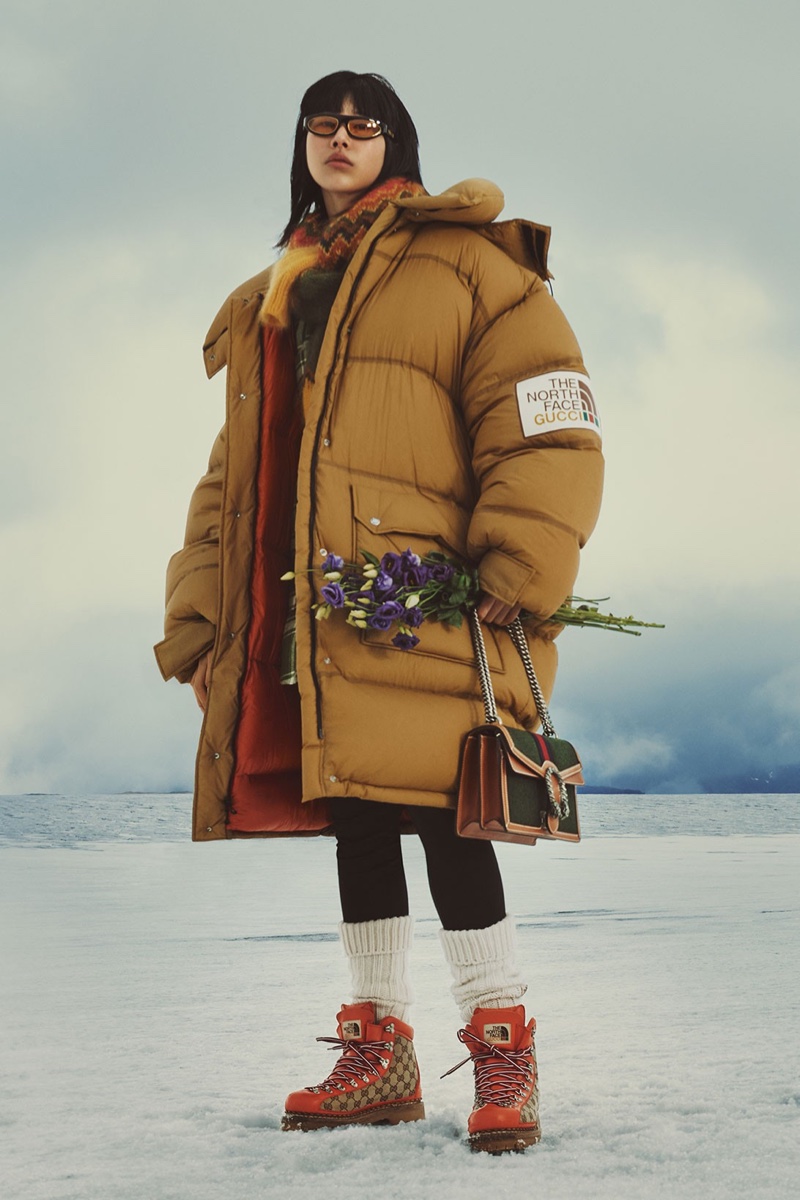 Gucci teams up with North Face on second collection.