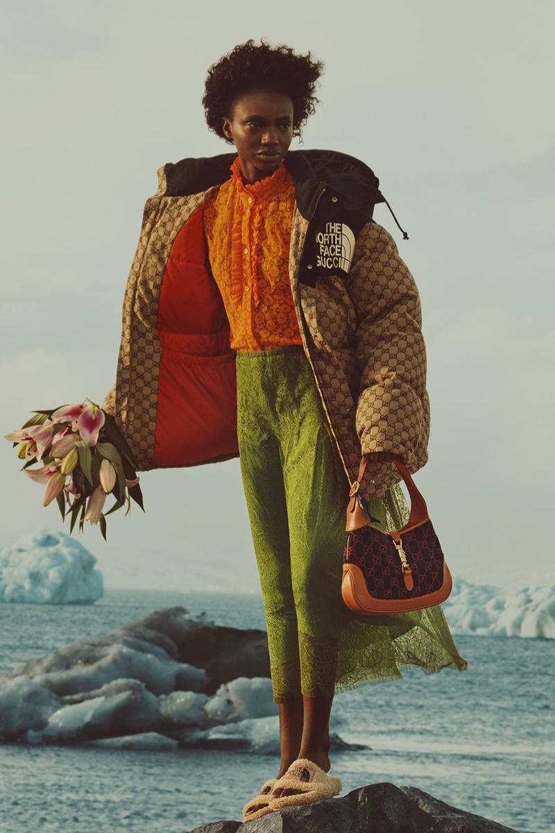 The North Face x Gucci Chapter 2 campaign is set in Iceland.