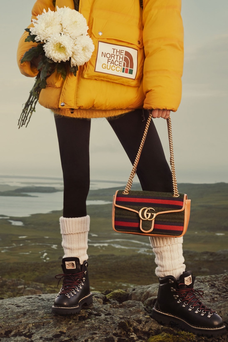 Image from The North Face x Gucci chapter 2 campaign. 