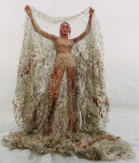Indira Scott Wears Couture Fashion for WSJ. Magazine Indira Scott Wears Couture Fashion for WSJ. Magazine