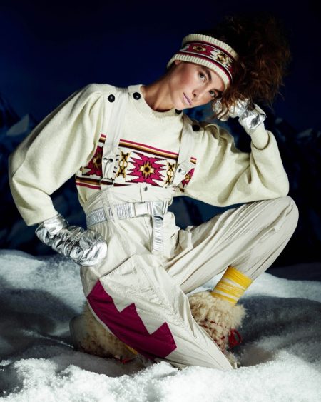 Snow Edit: Isabel Marant Debuts Ski Collection Isabel Marant Ski Wear Collection.