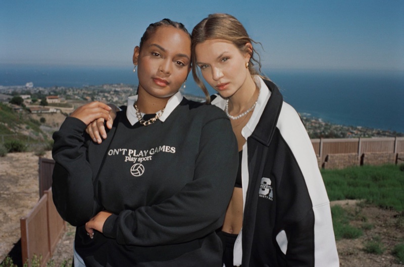 Josephine Skriver Goes 90s in Nasty Gal x Sports Illustrated Collab