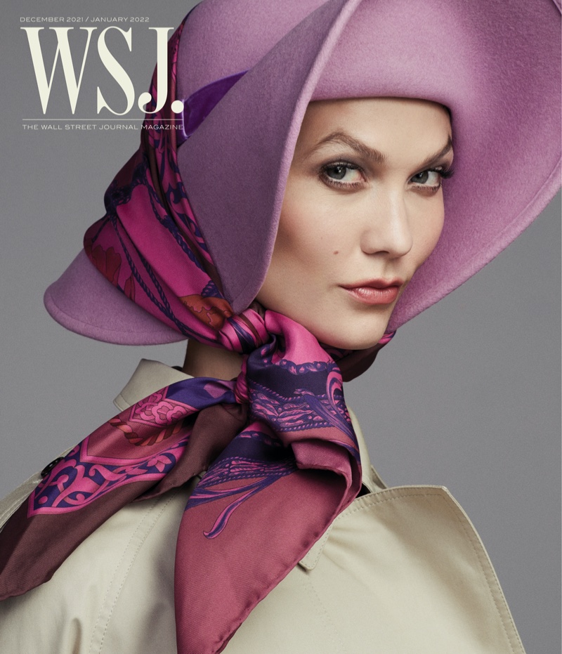 Karlie Kloss on WSJ. Magazine December / January 2021.2022 Digital Cover. Photo: Ethan James Green