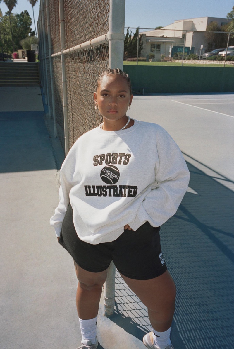 Josephine Skriver Goes 90s in Nasty Gal x Sports Illustrated Collab