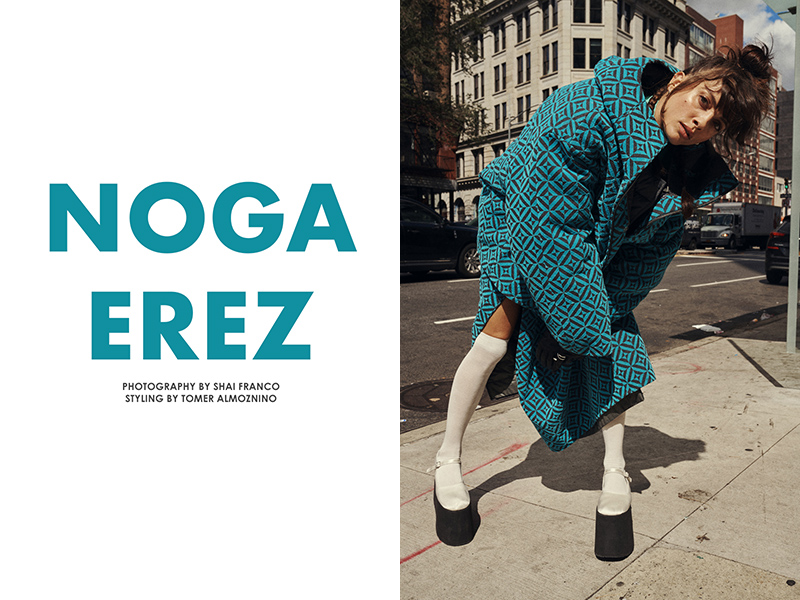 Noga Erez photographed by Shai Franco.