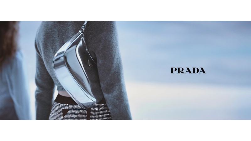An image from Prada's Holiday 2021 campaign. Photo: Glen Luchford