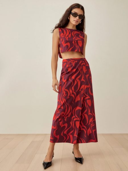 Look Ahead to Warm Weather With Reformation's Resort Styles Reformation Mylie Two Piece in Jupiter $278