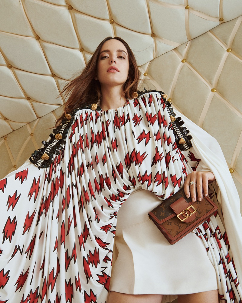 Stacy Martin Is the Star of Louis Vuitton “Holiday House”