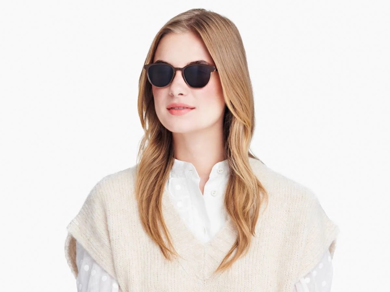 Warby Parker Beames Sunglasses in Layered Tourmaline Crystal $145