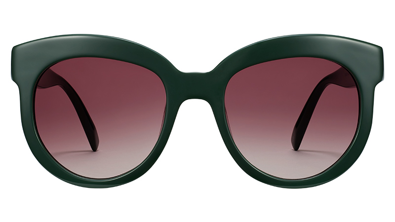 Warby Parker Essex Sunglasses in Forest Green $95
