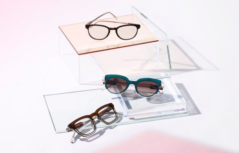 Warby Parker Layered Crystal glasses