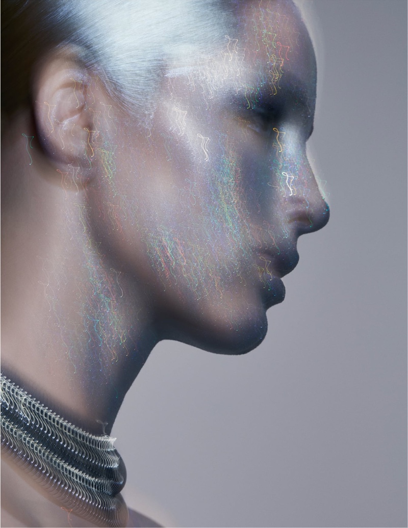 Zara Beauty Glitter Bomb editorial