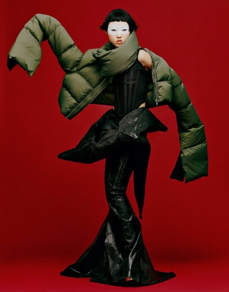 Chloe Tang Poses in Avant-Garde Puffer Fashion for Grazia China Chloe Tang Poses in Avant-Garde Puffer Fashion for Grazia China