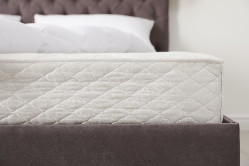 Closeup Mattress Bed