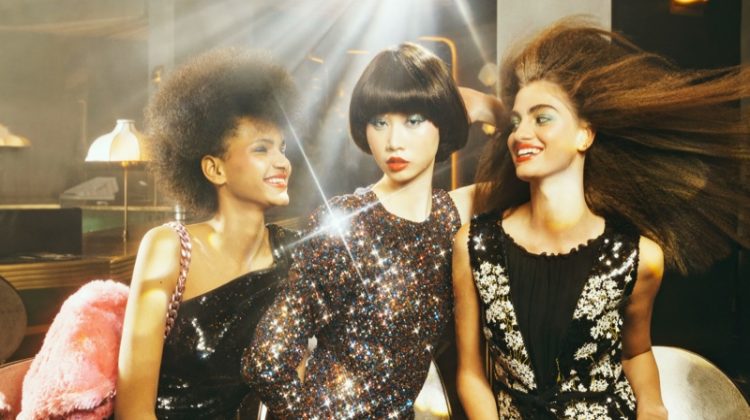 Disco Glam: Nayeli, Xinyi & Olivia Wear Party Styles for Mujer Hoy