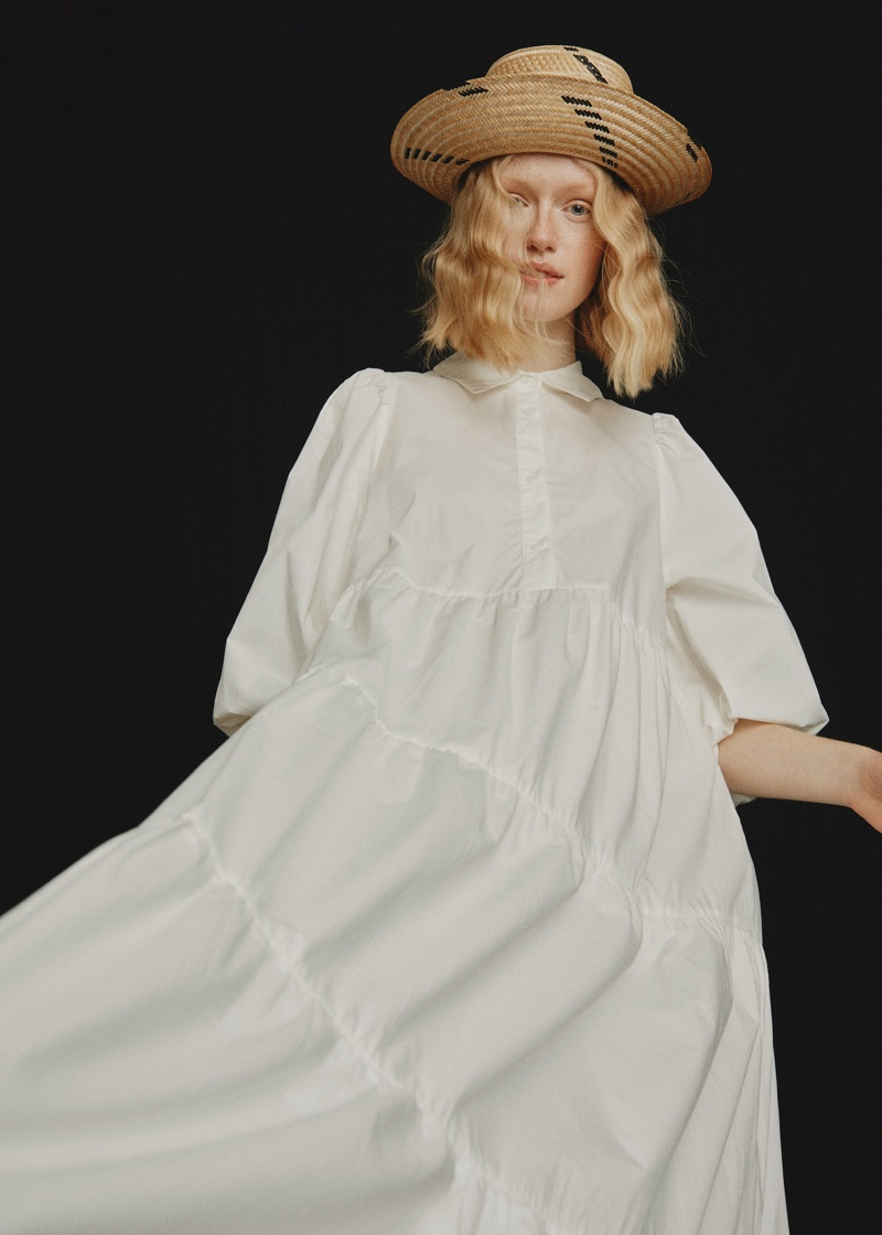 Freya ELLE Ukraine Per Florian Appelgren Neutral Fashion Editorial