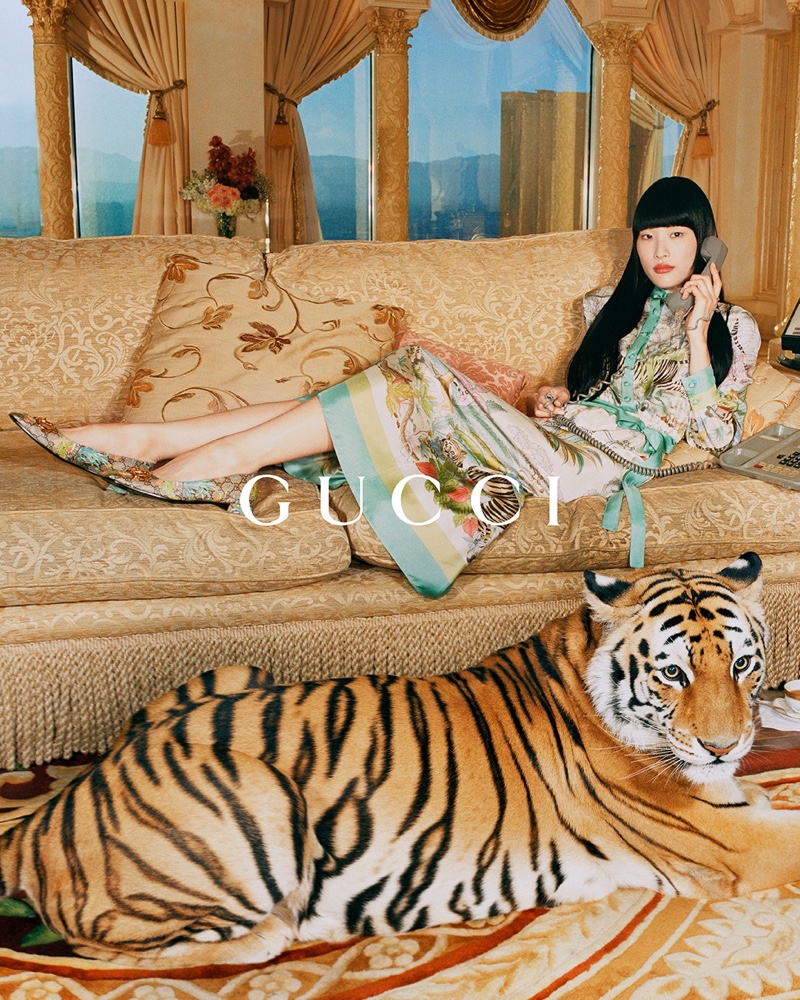 Gucci unveils Year of the Tiger 2022 campaign. Photo: Angelo Pennetta