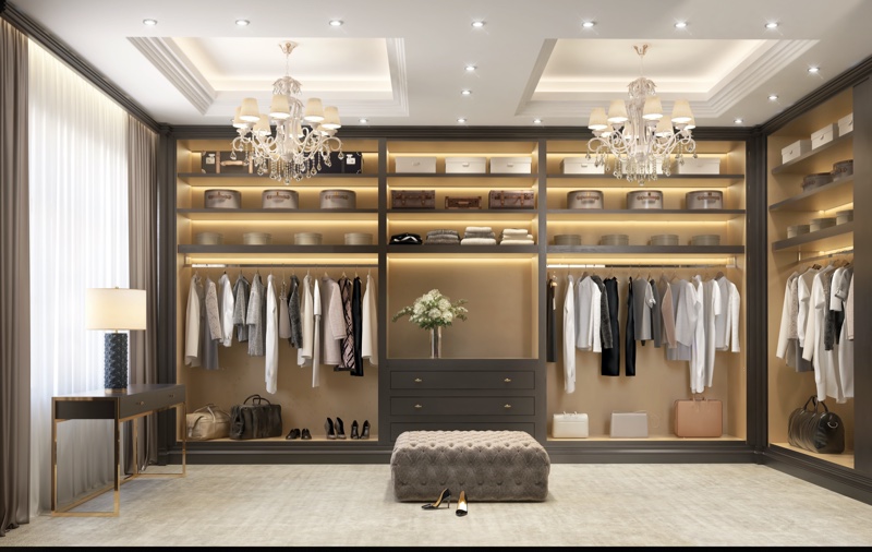 Home Closet Luxury Chandeliers