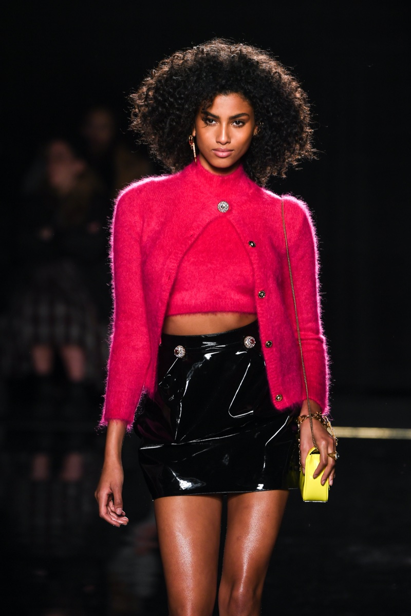 Imaan Hammam Black Model