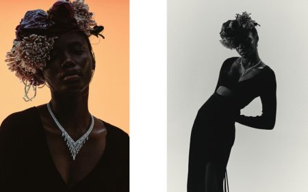 Janet Jumbo Models Cartier Gems for V Magazine Janet Jumbo Models Cartier Gems for V Magazine