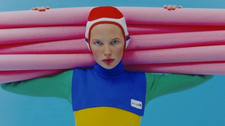 Karlotta Chaudhary Wears Colorful Looks for Marie Claire Turkey
