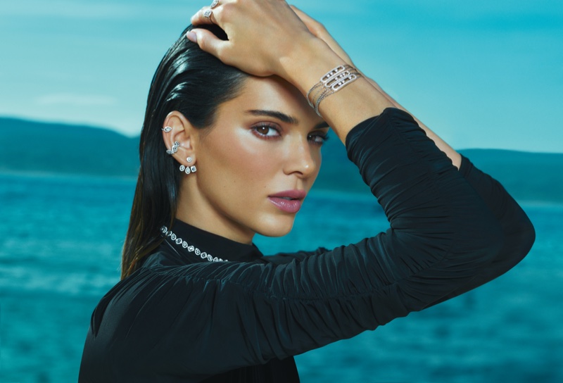 Kendall Jenner Messika Face Jewelry