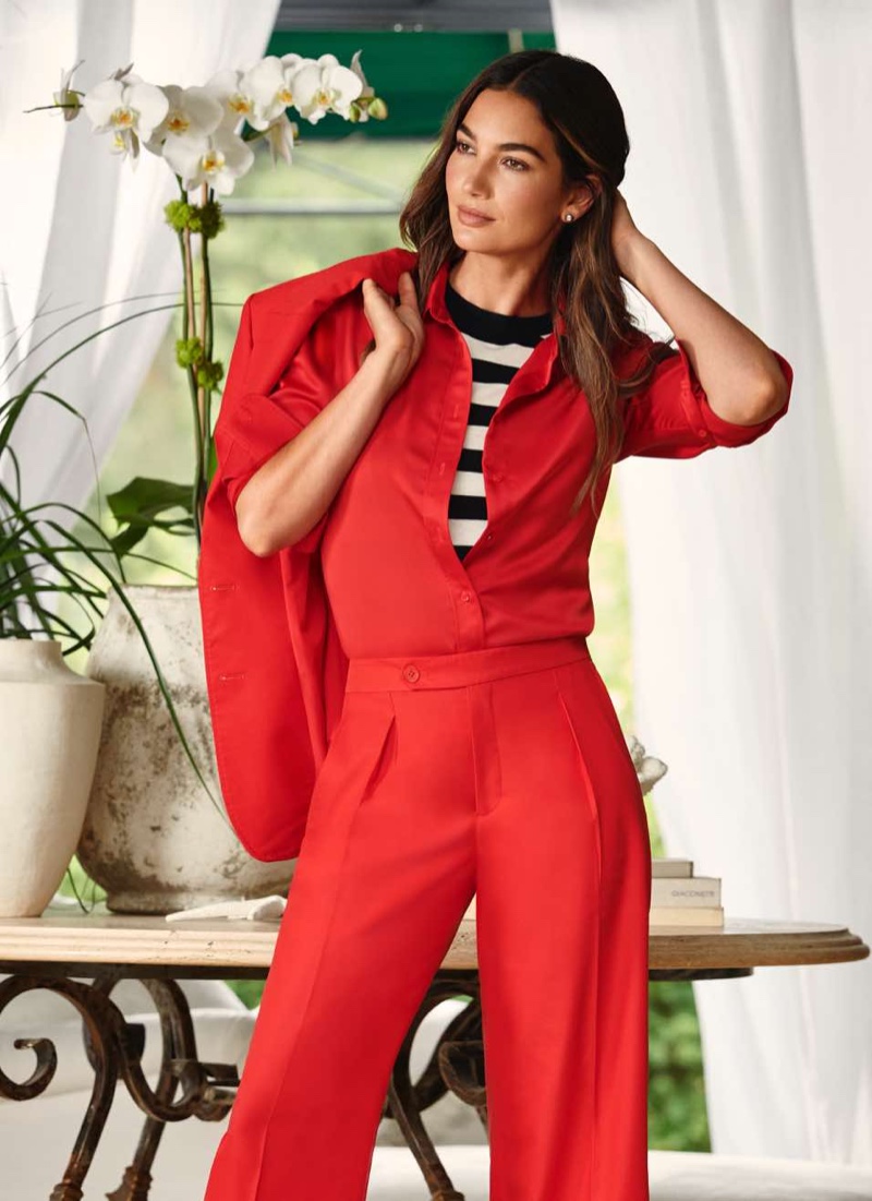 Lily & Joan Wear Lauren Ralph Lauren's French-Inspired Styles for Resort 2022