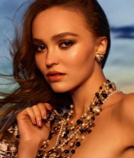 Lily-Rose Depp Chanel Makeup 2022 Spring Campaign