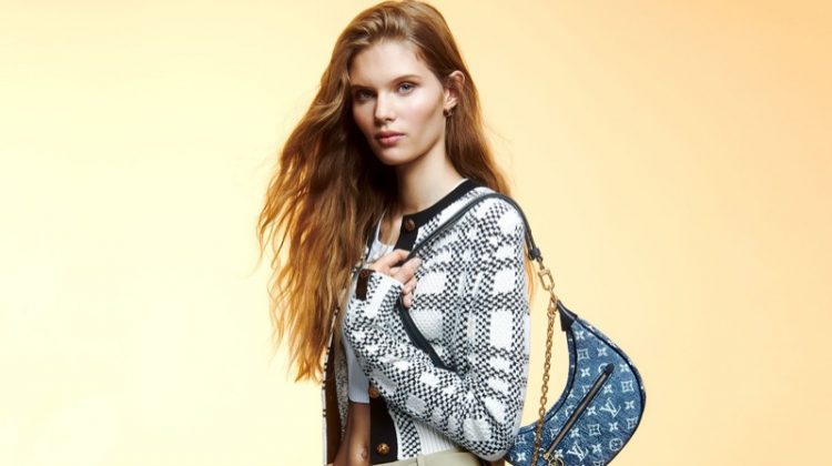 Louis Vuitton Monogram Jacquard Denim Loop Bag