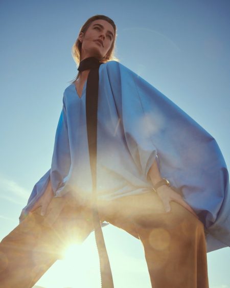 Maartje Verhoef Embraces Chic Styles for ELLE Germany Maartje Verhoef Embraces Chic Styles for ELLE Germany