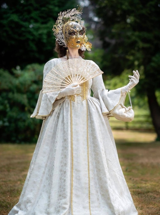 masquerade theme dress