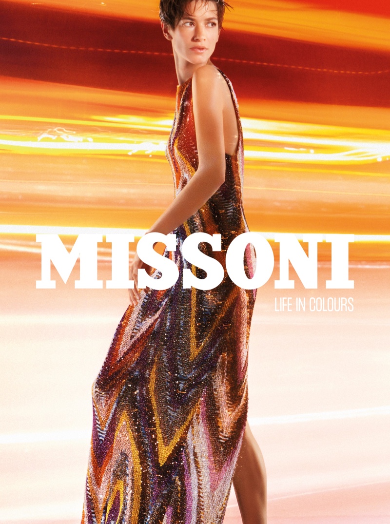 Missoni Spring 2022 Campaign Beaded Dress