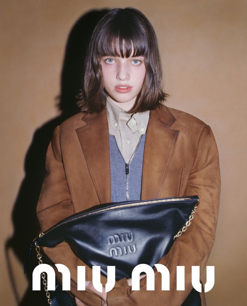 Ever Anderson Miu Miu Spring 2022 Campaign