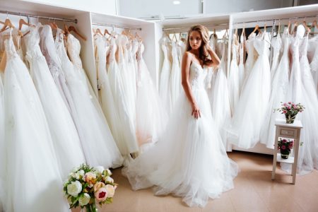 Model Bridal Store Wedding Dress Options