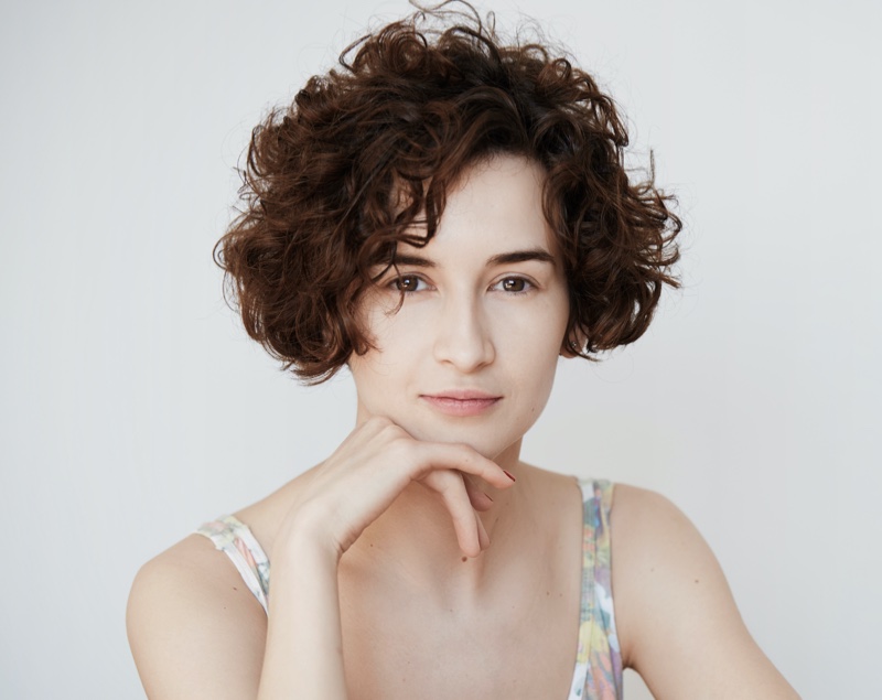 Short Curly Bob