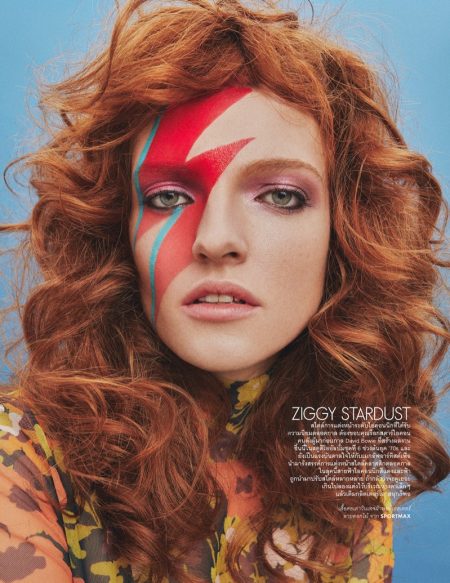 Sophia Friesen Wears Rock & Roll Beauty for ELLE Thailand Sophia Friesen Wears Rock & Roll Beauty for ELLE Thailand