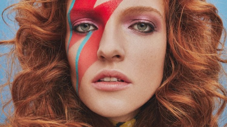 Sophia Friesen Wears Rock & Roll Beauty for ELLE Thailand