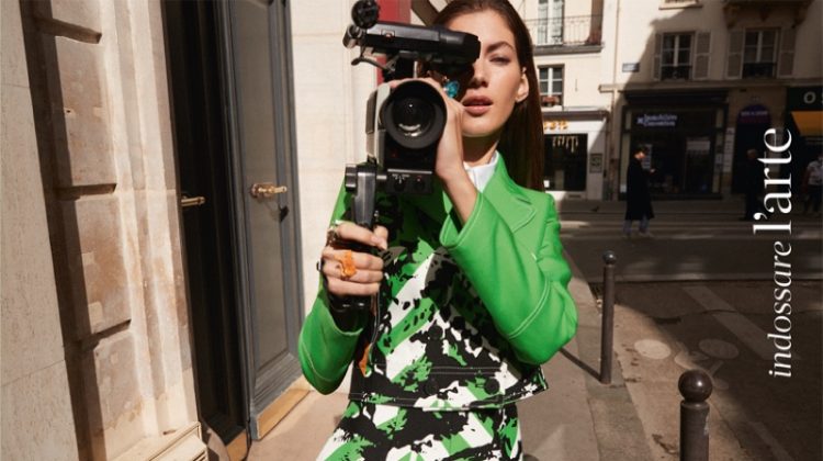 Valery Kaufman Wears New Season Trends for Marie Claire Italy