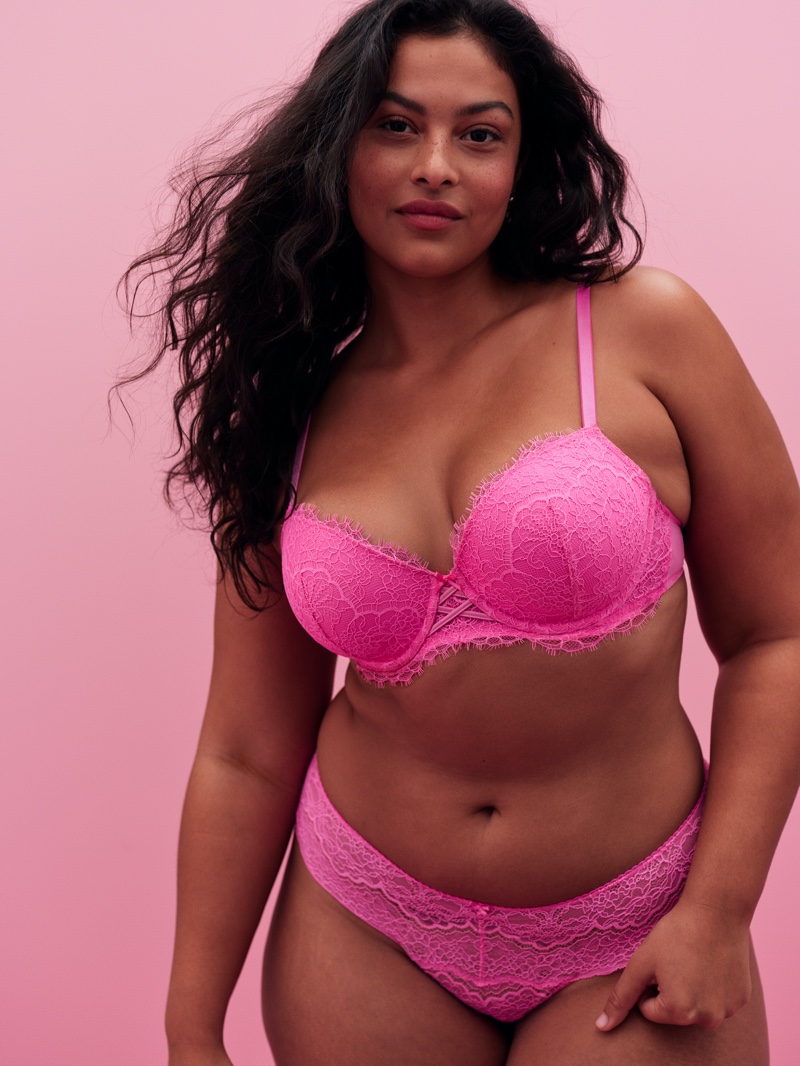 Devyn Garcia appears in Victoria's Secret Valentine's Day 2022 campaign. Photo: Zoey Grossman