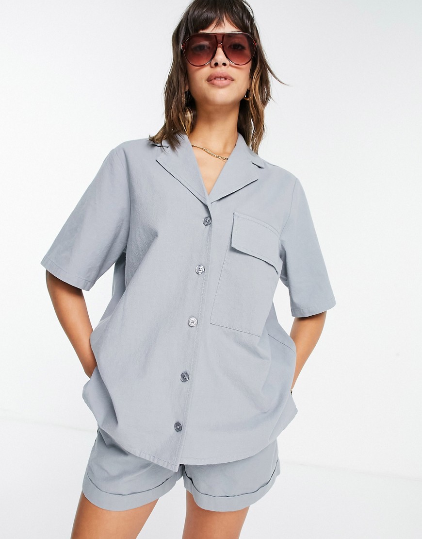 duck egg blue shirt