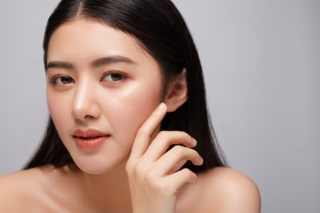 Asian Woman Beautiful Skin Glow