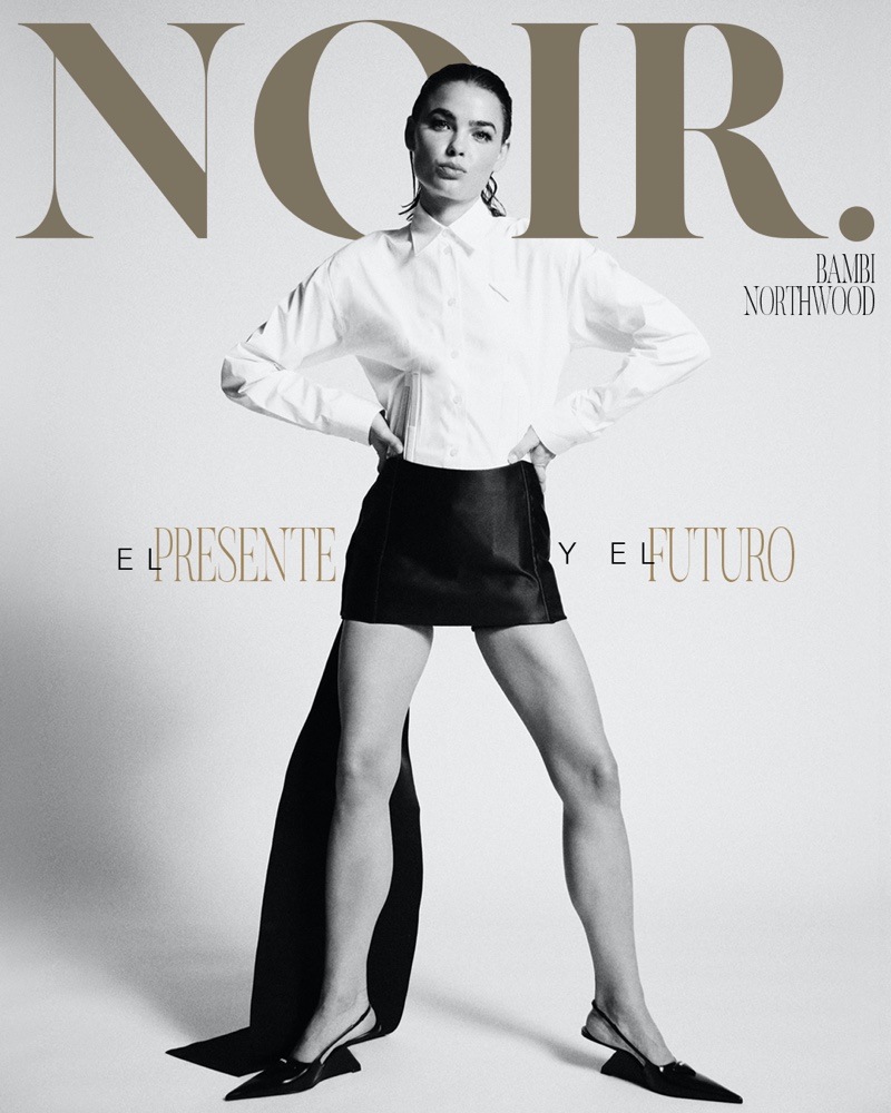 Bambi Northwood-Blyth on Noir Magazine February 2022 Cover. Photo: Fernando Sippel