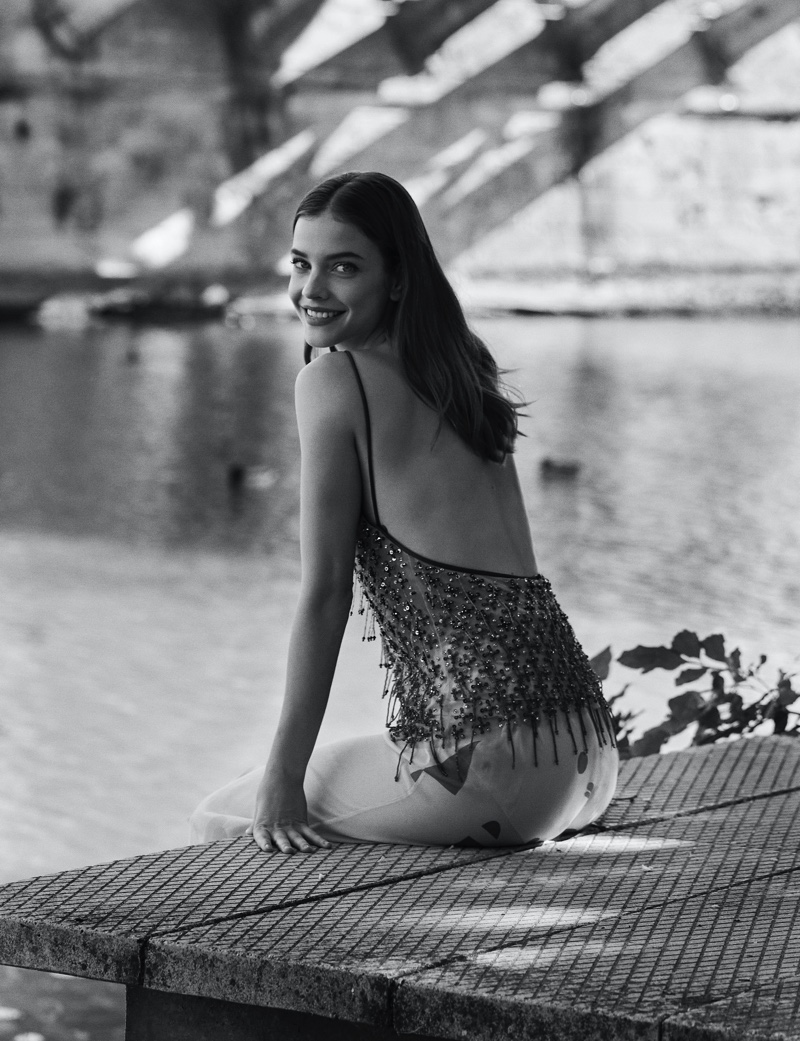 Barbara Palvin Models Emporio Armani Looks for ELLE Spain