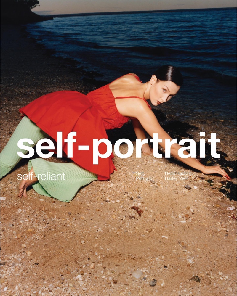 Bella Hadid Self-Portrait Spring 2022 Campaign