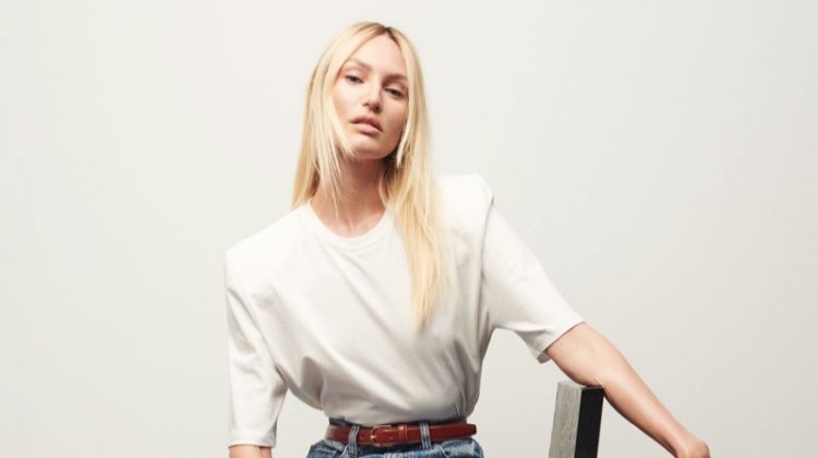 Candice Swanepoel Wears DL1961’s Recover Denim Capsule Collection