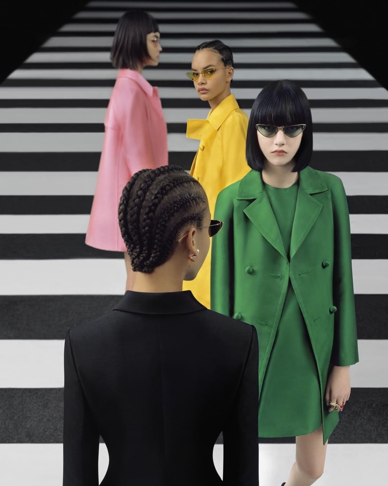 Maryel Uchida Steinberg Naomi Ekindi Sculy Mejia Dior Spring 2022 Campaign Models